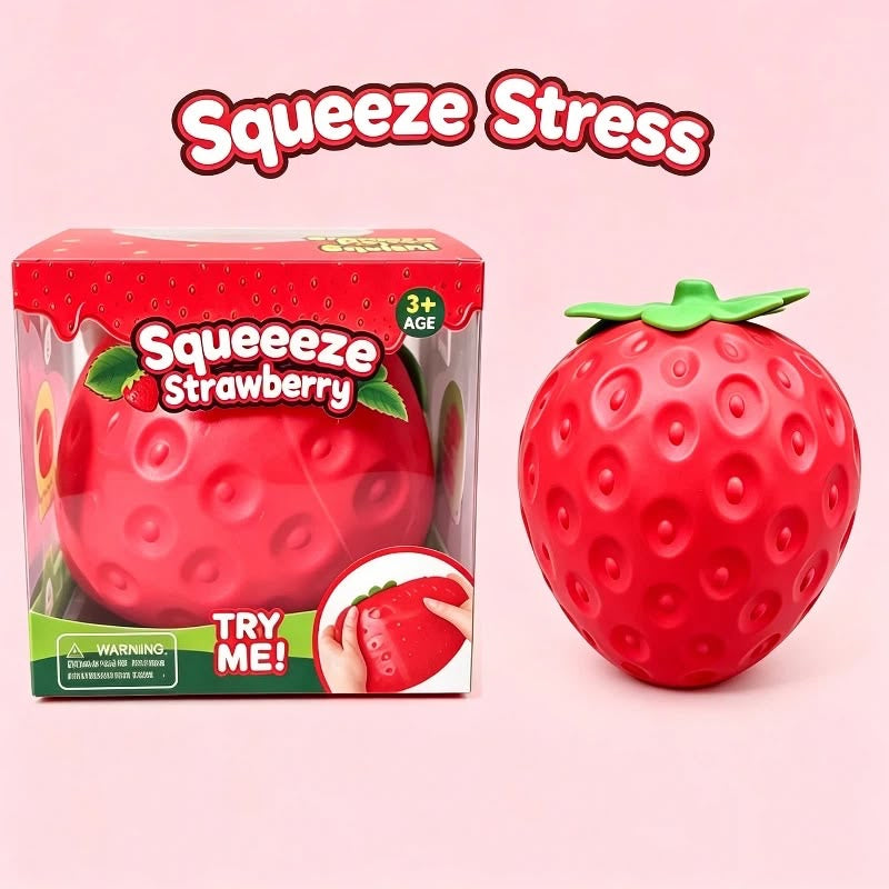 Giant strawberry squishy